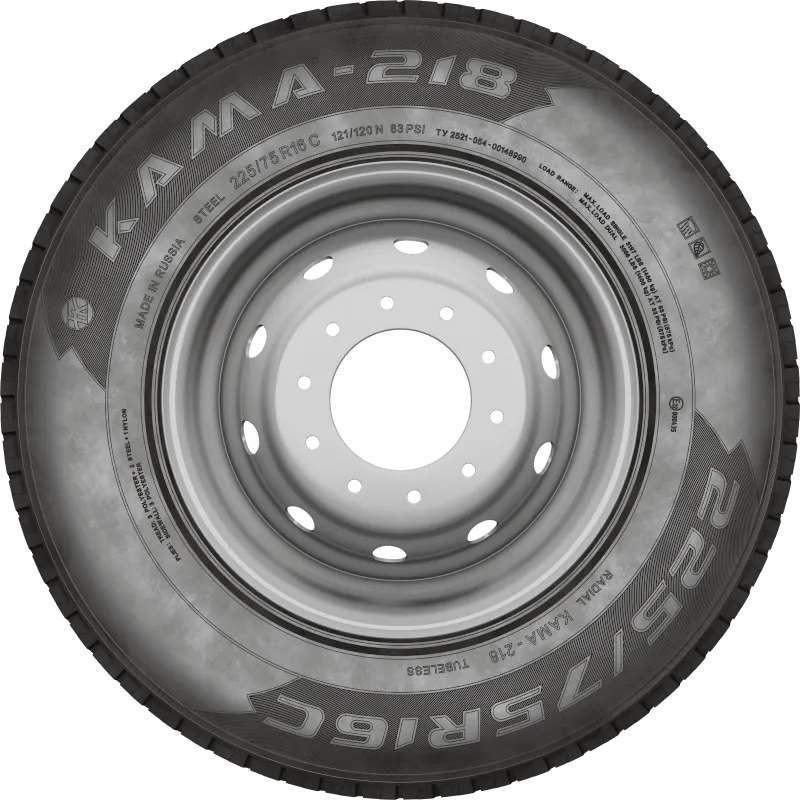 KAMA-218 в Салехарде — KAMA TYRES KAMA-218 в Салехарде